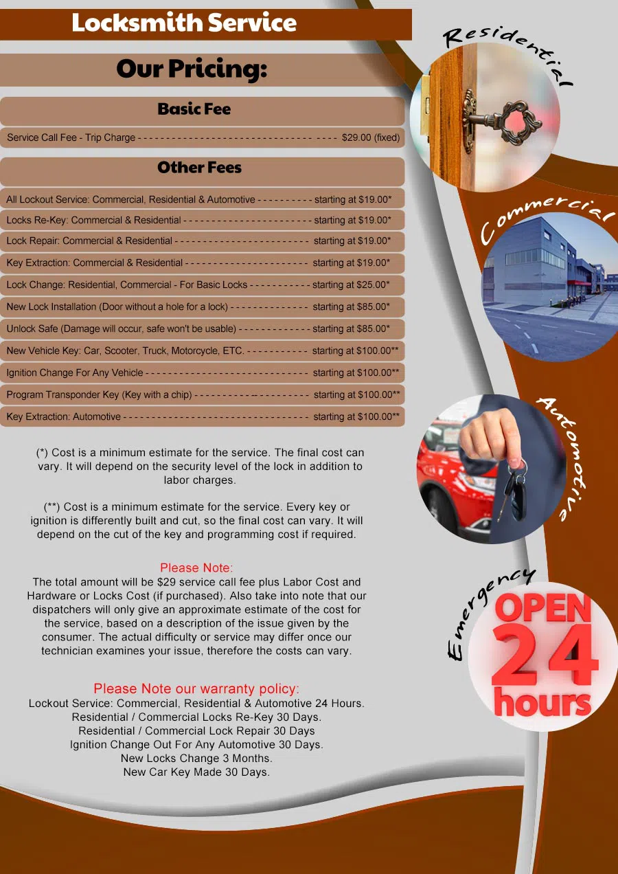 Orlando 24 Hour Locksmith Orlando, FL 407-498-2329